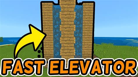 It's very cheap to make a water elevator, and all of the items required can be acquired after you have accessed the Netherfor the very first time. . How to make water elevator in minecraft